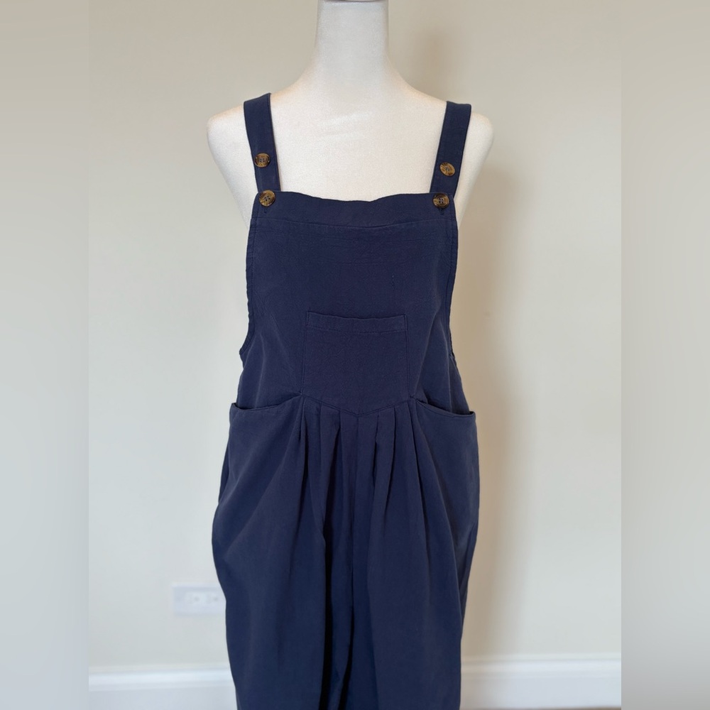 Dark Blue Women's Jumpsuit